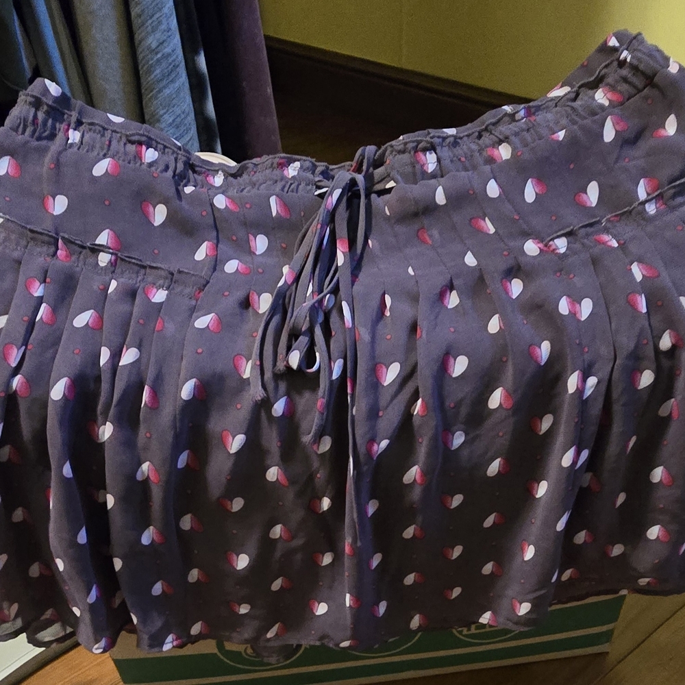 American Eagle Outfitters Purple Heart Skirt
